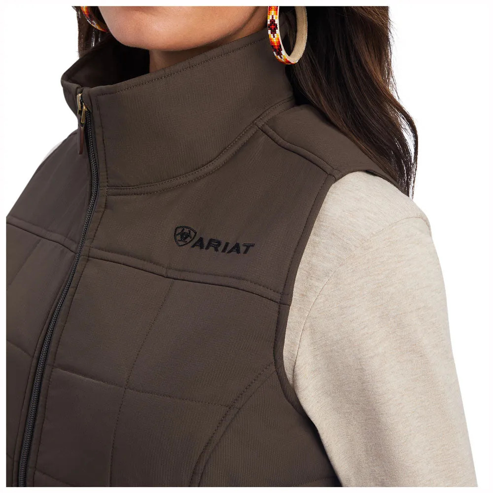 10041584 Ariat Women's REAL Concealed Carry Crius Insulated Vest - Banyan Bark