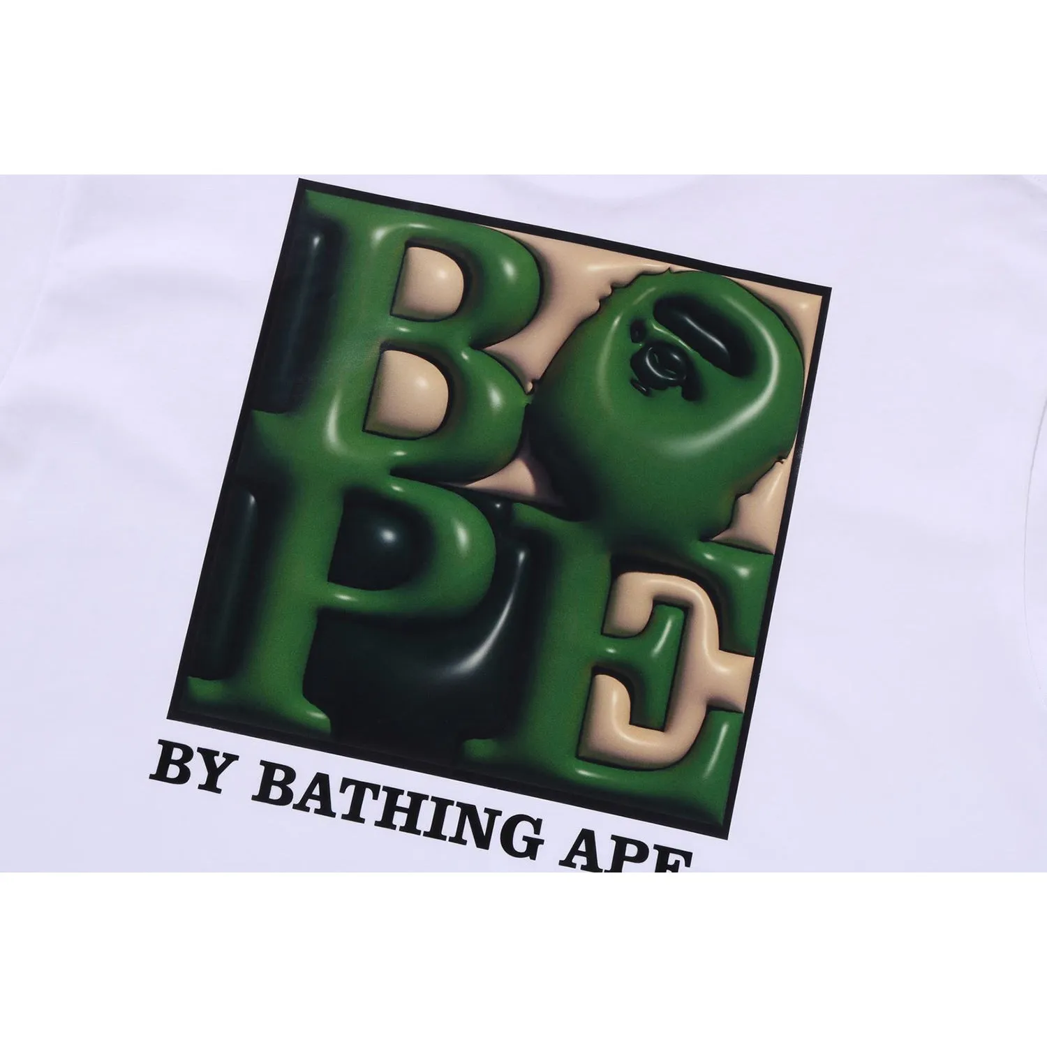 3D ART APE HEAD RELAXED FIT TEE MENS