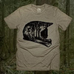 Adult Unisex Forest Helmet T-shirt