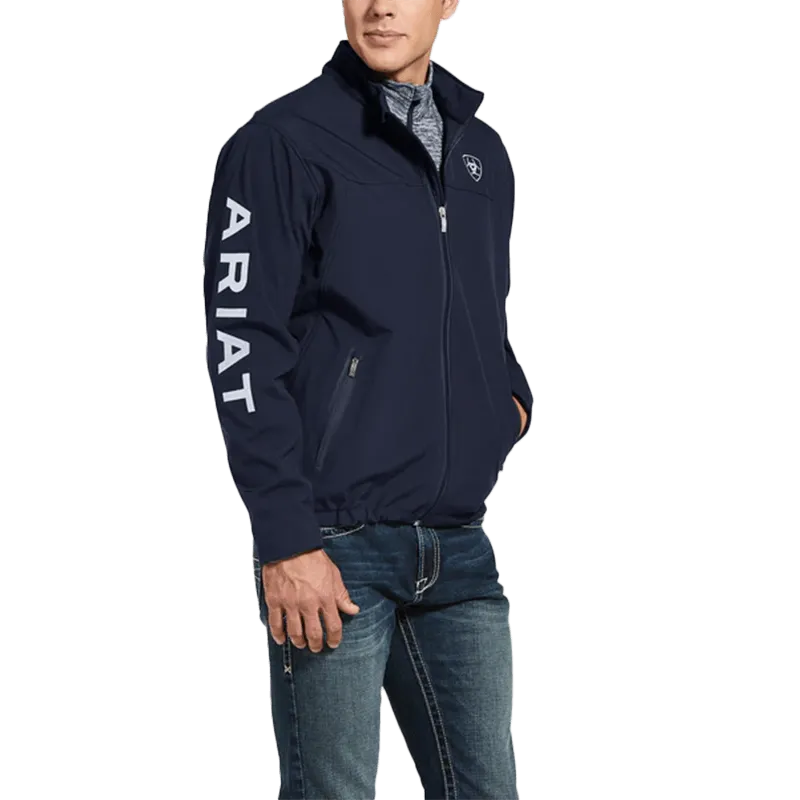 Ariat Men's New Team Navy Blue Softshell Jacket