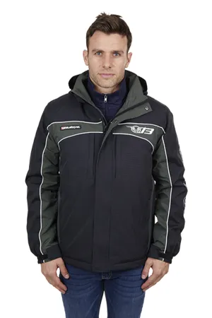 Bullzye Mens Bazooka Jacket - Black/Green - B4W1704039