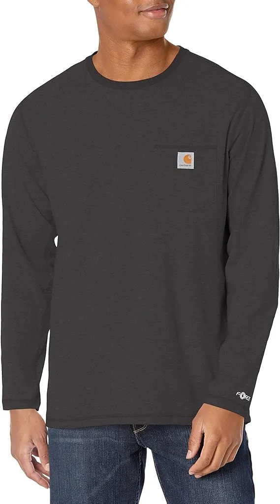 Carhartt Men's Force Relaxed Fit Midweight Long-Sleeve Pocket T-Shirt