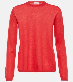 Cashmere sweater Azteco MAX MARA, red