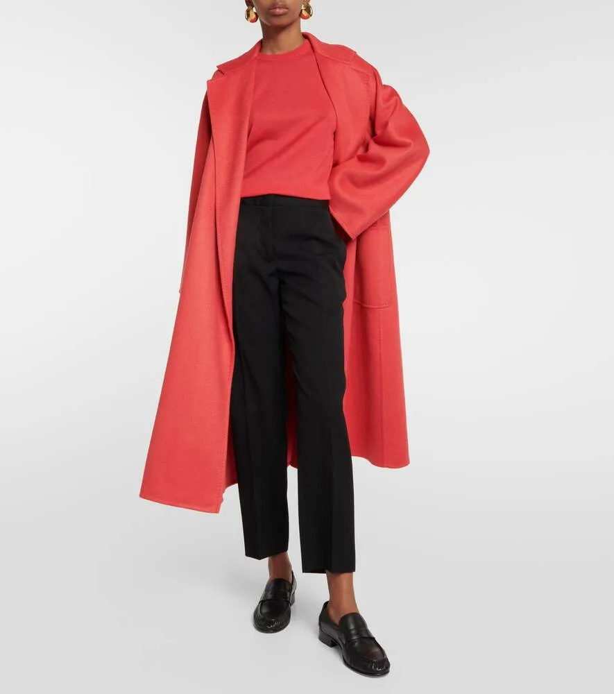 Cashmere sweater Azteco MAX MARA, red