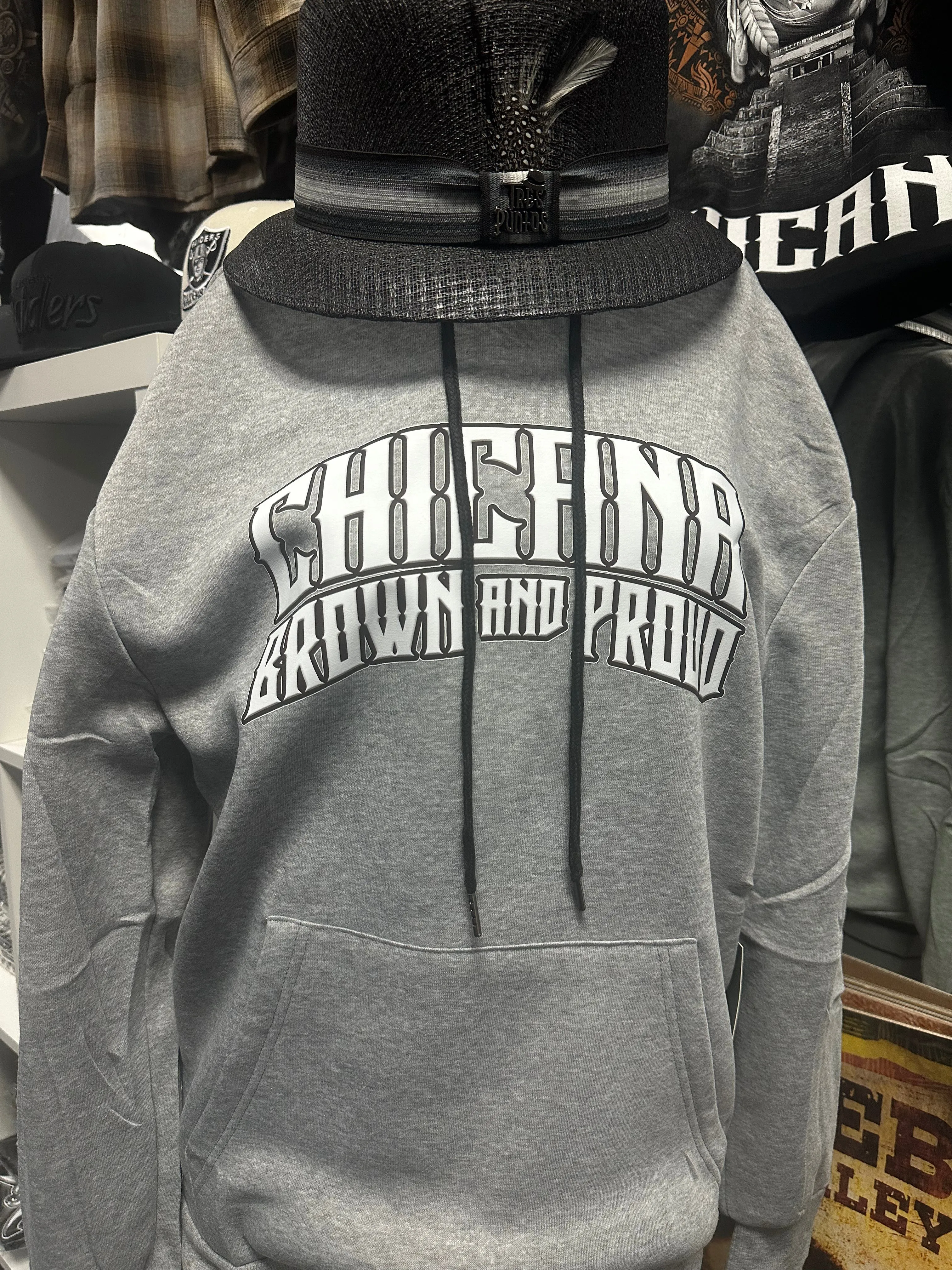 Chicana Brown And Proud Hoodie