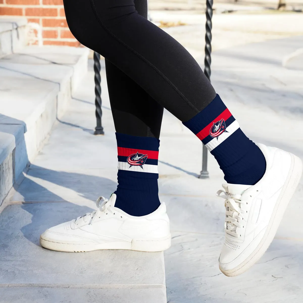 Columbus Blue Jackets Legend Premium Crew Socks