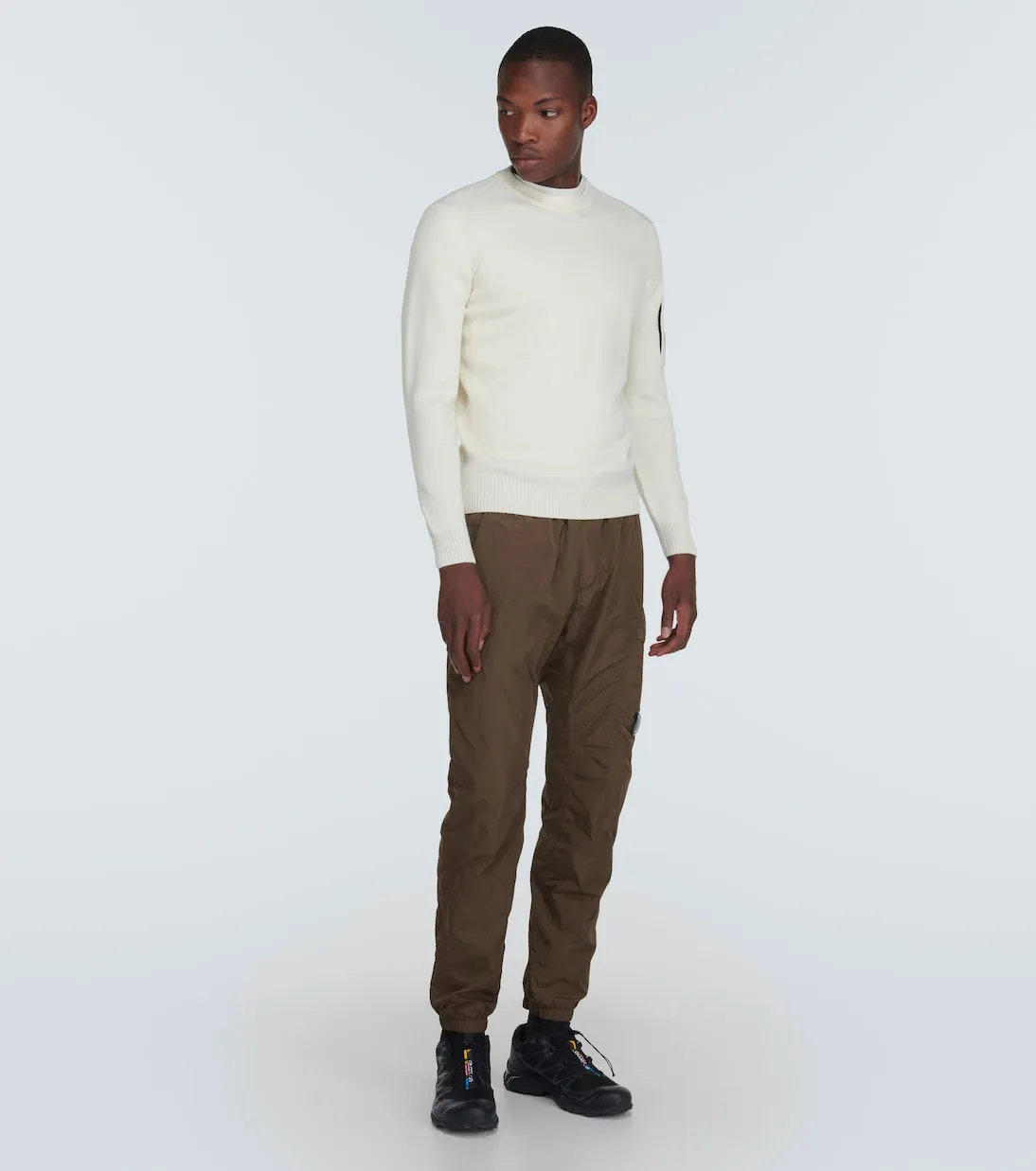 Cwool blend sweater. Company, white