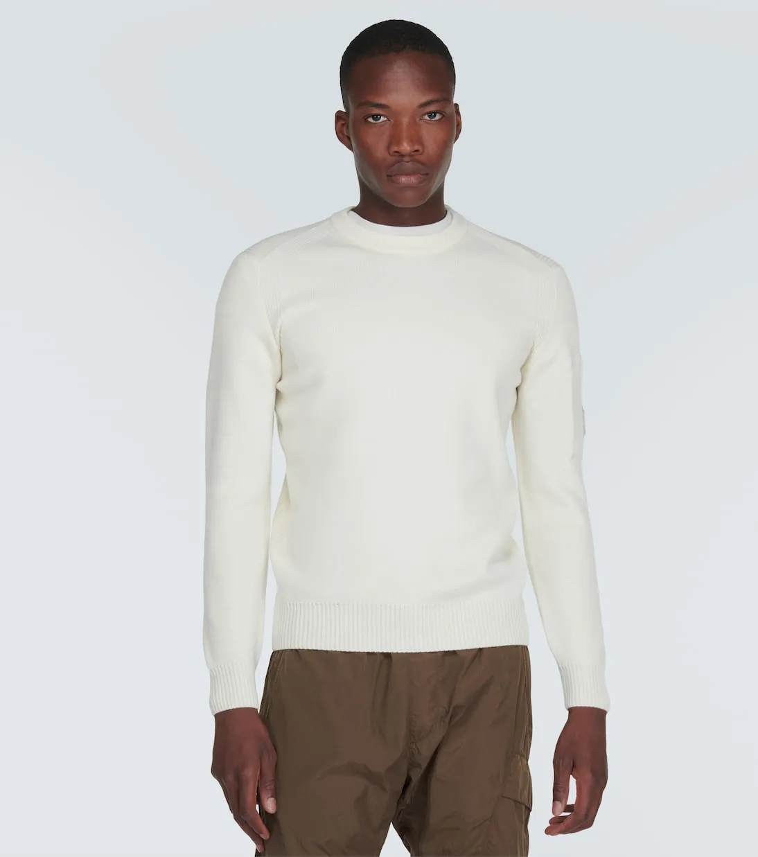 Cwool blend sweater. Company, white