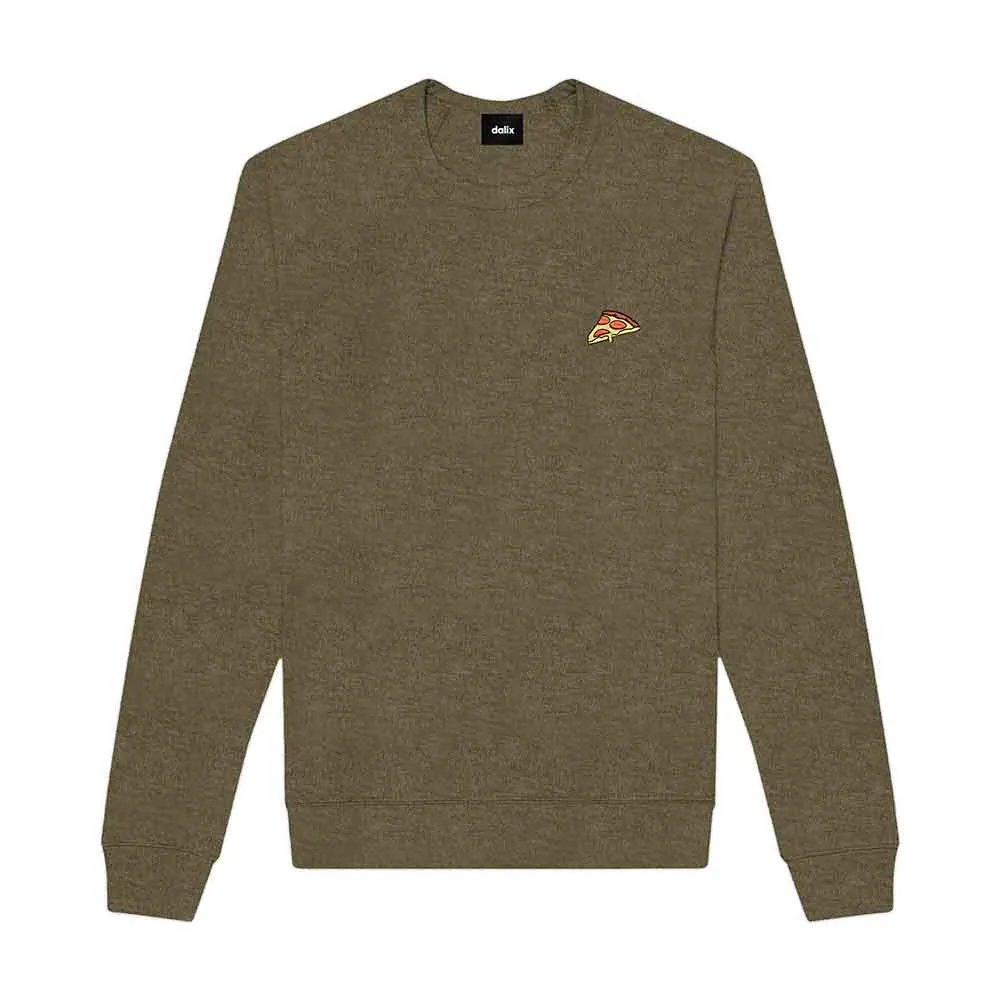 Dalix Pizza Crewneck Sweatshirt