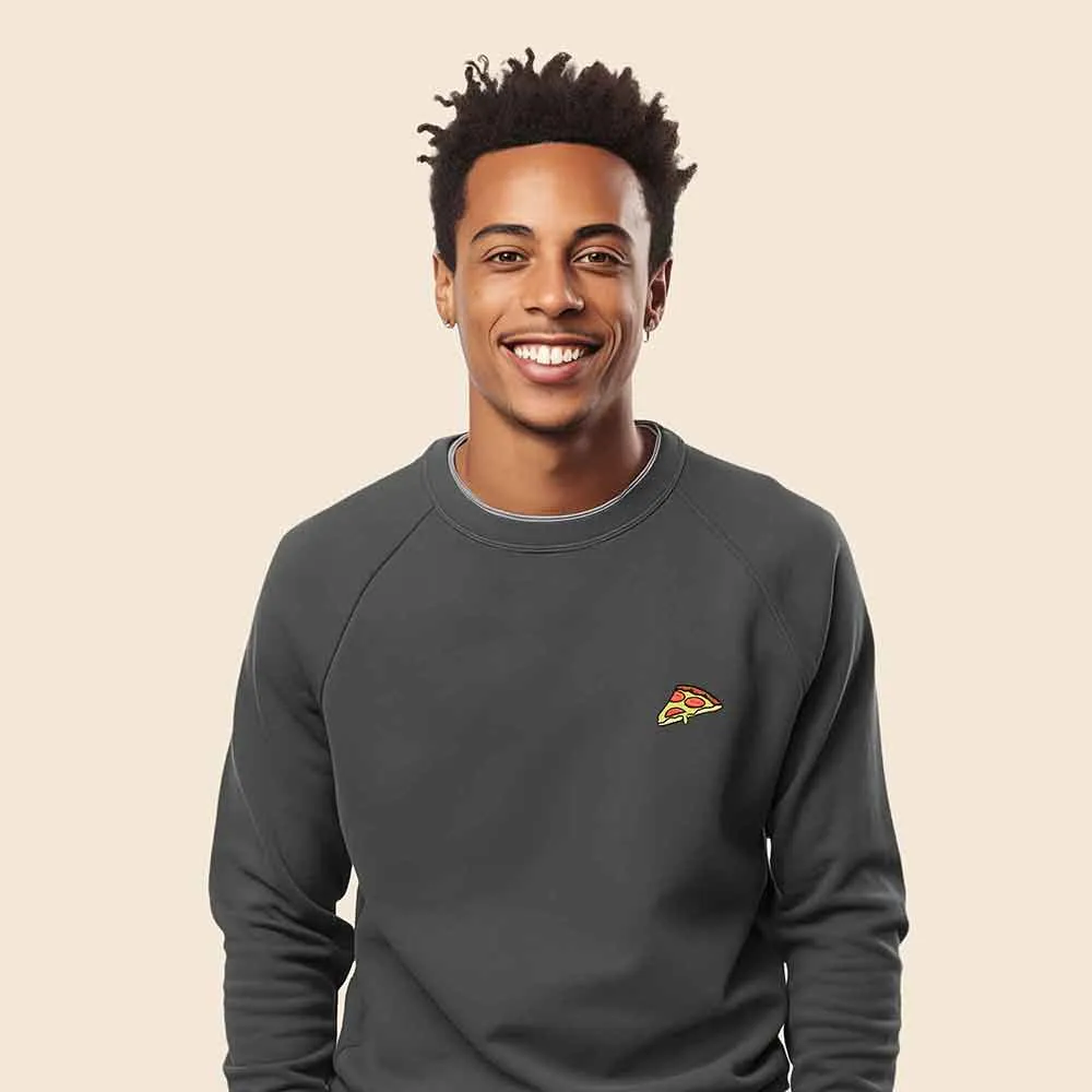 Dalix Pizza Crewneck Sweatshirt