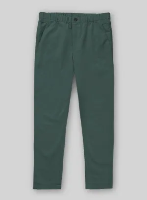 Easy Pants Gallo Green Stretch Chino