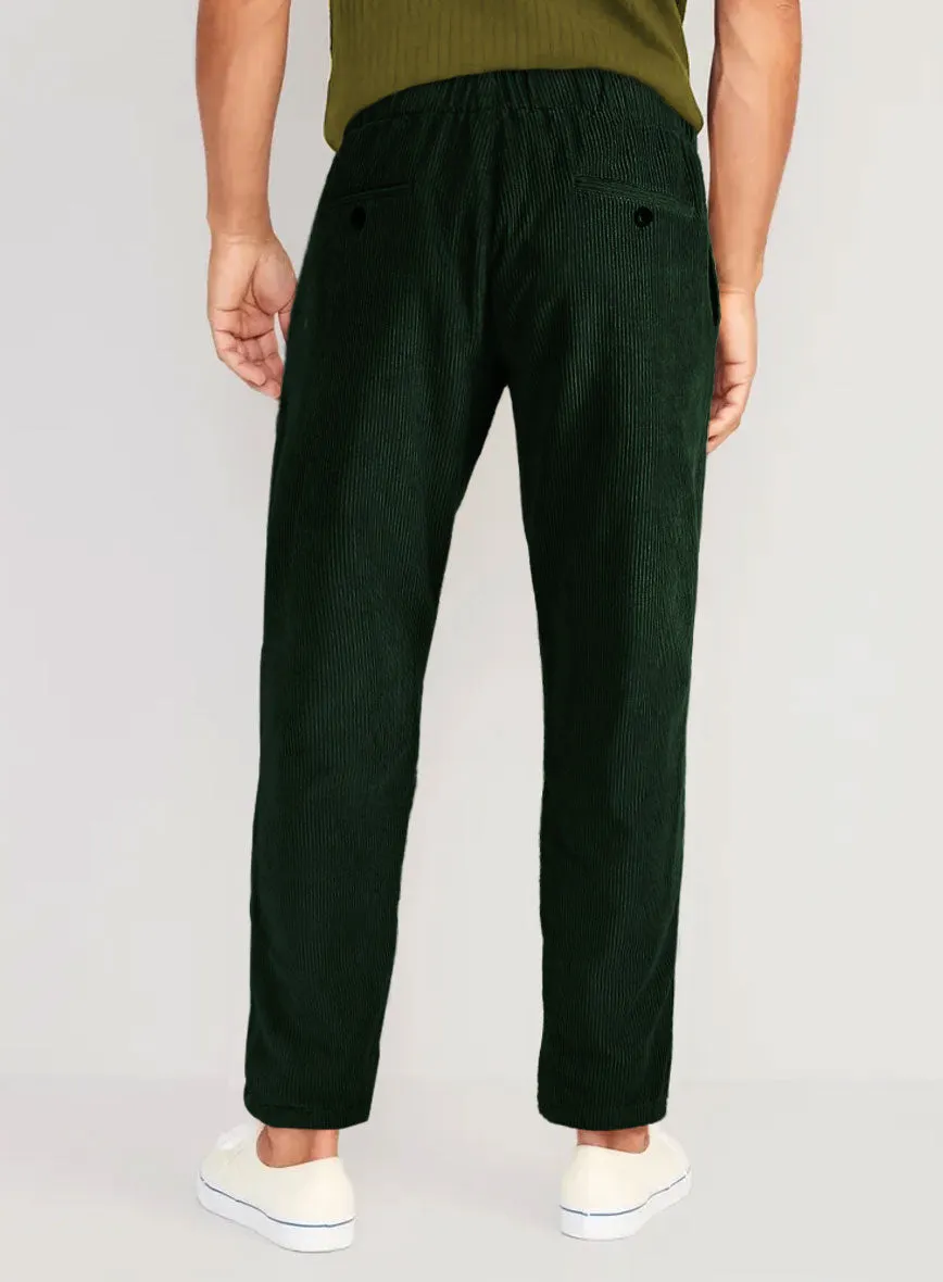 Easy Pants Green Corduroy