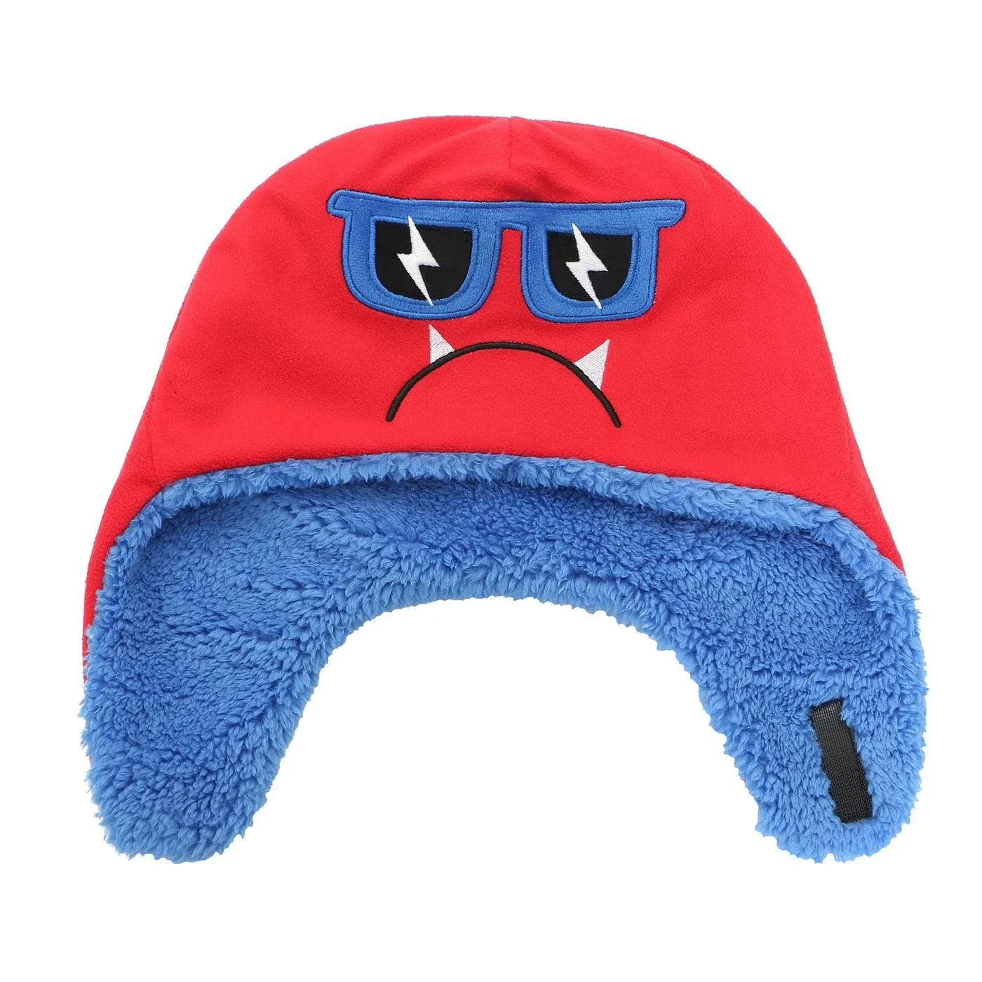 Flapjack Kids Reversible Sherpa Hat - Monsters