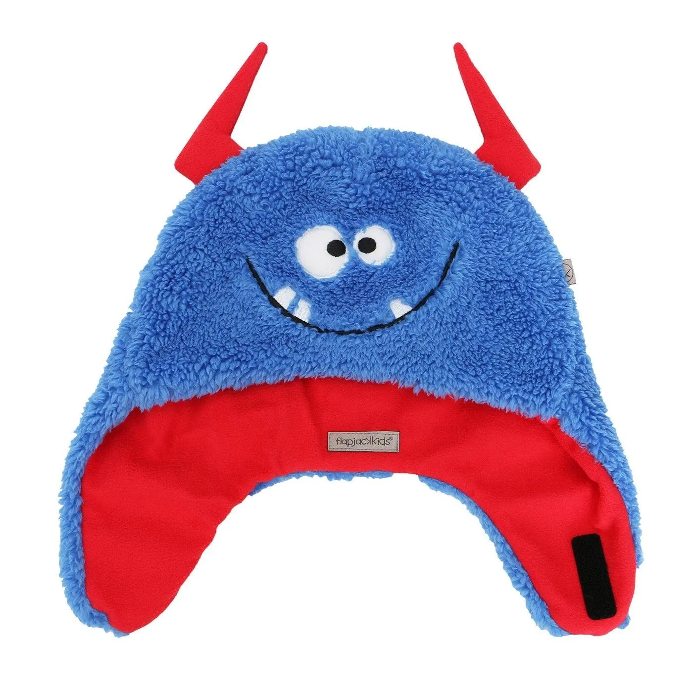 Flapjack Kids Reversible Sherpa Hat - Monsters