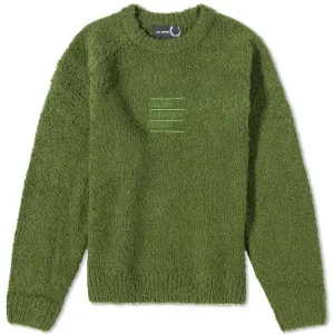 Fred Perry x Raf Simons Fluffy Crew Knit Sweater