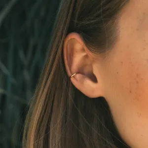 Gold-Filled Smooth Ear Cuff