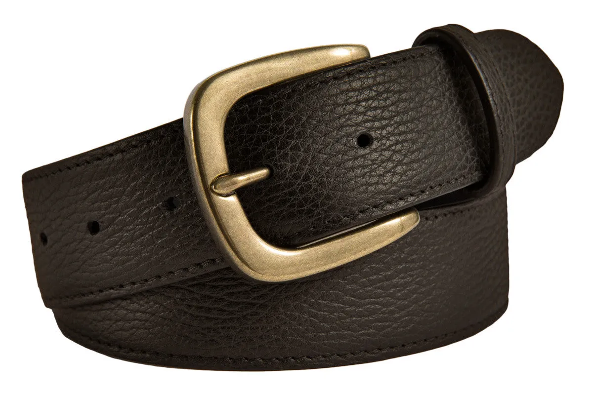 Hudson Belt, (1.5") Antiqued Brass Buckle