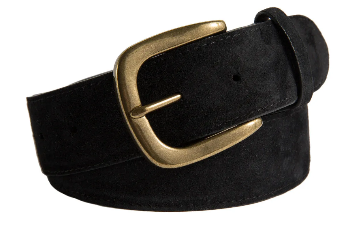 Hudson Belt, (1.5") Antiqued Brass Buckle