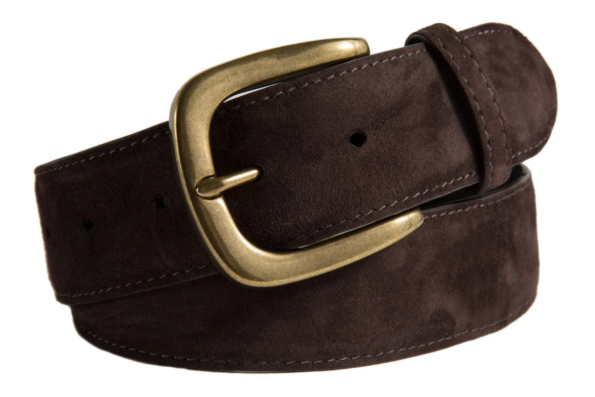 Hudson Belt, (1.5") Antiqued Brass Buckle