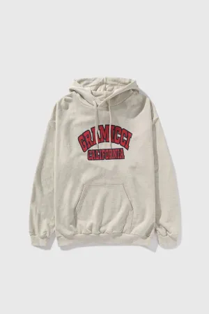 Logo Hooded Sweatshirt - Oatmeal