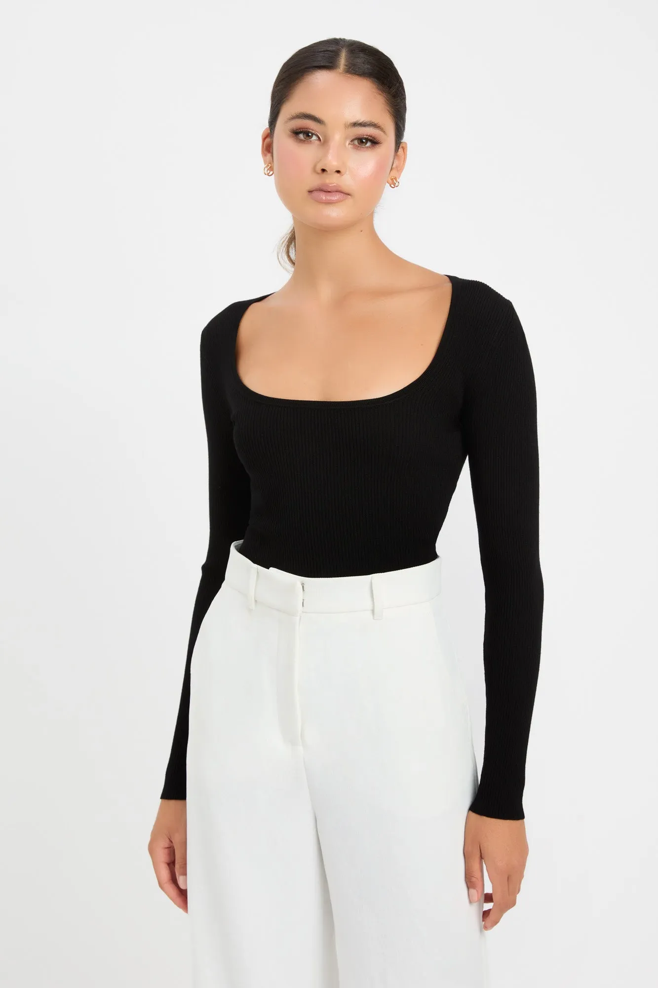 Lola Scoop Long Sleeve Top