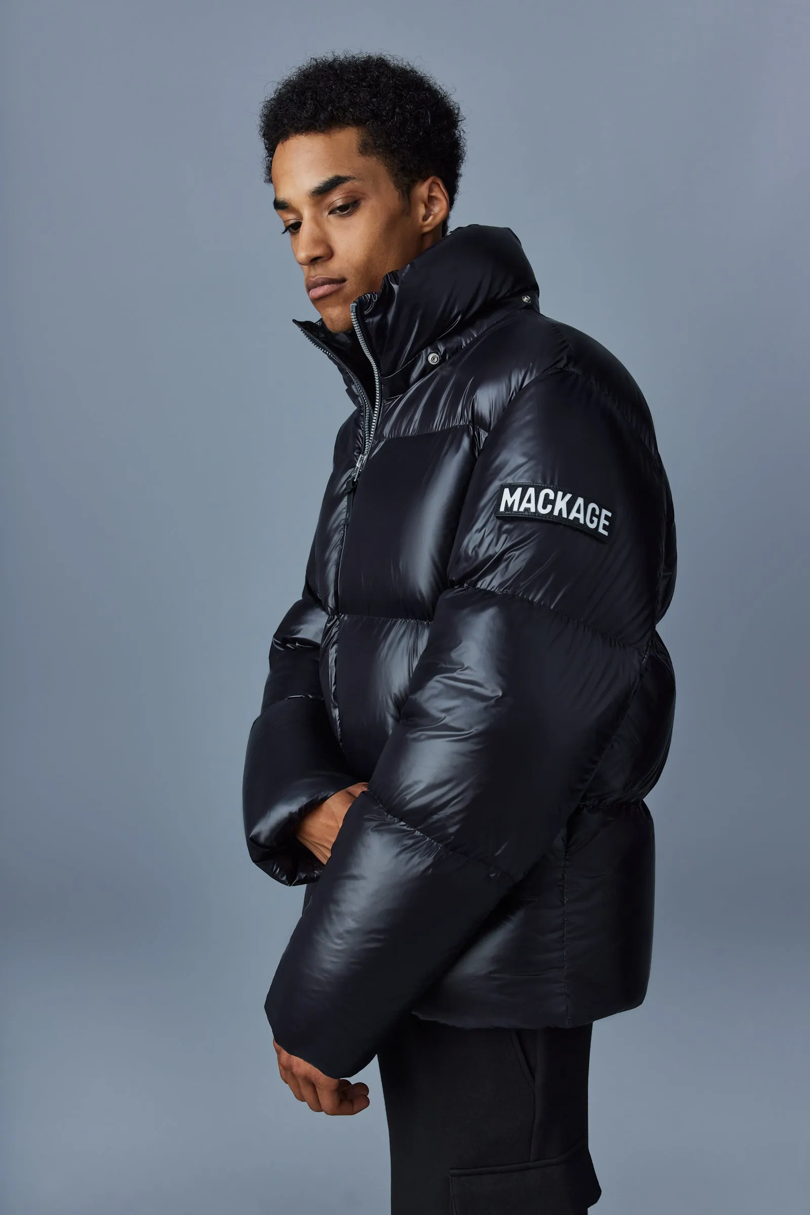 Mackage Kent-Z Lustrous Down Jacket Hood