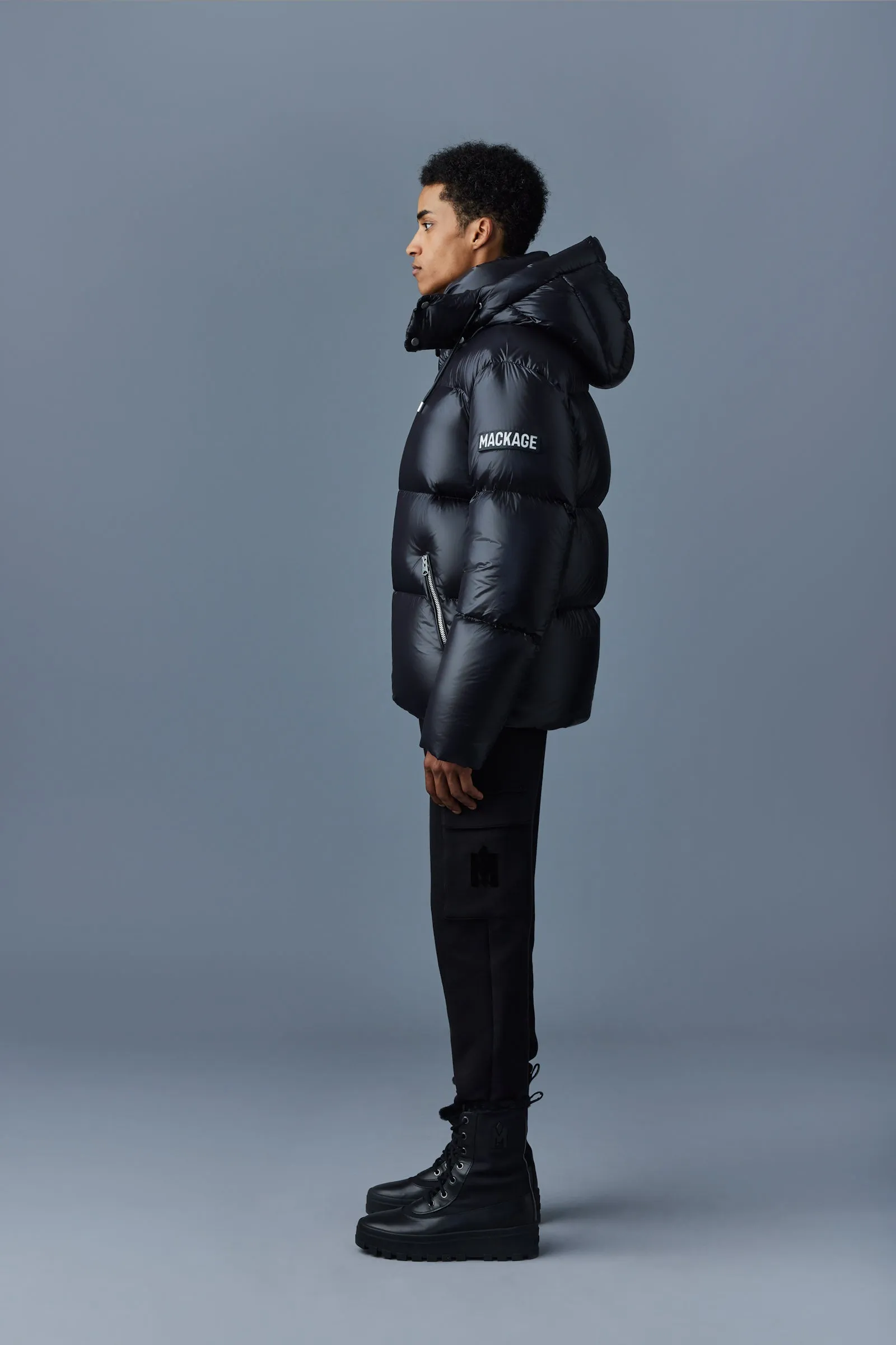 Mackage Kent-Z Lustrous Down Jacket Hood