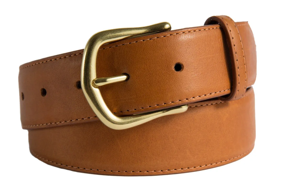 Madison Belt, (1.5") Gold Buckle