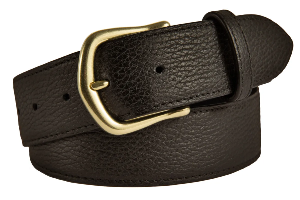 Madison Belt, (1.5") Gold Buckle