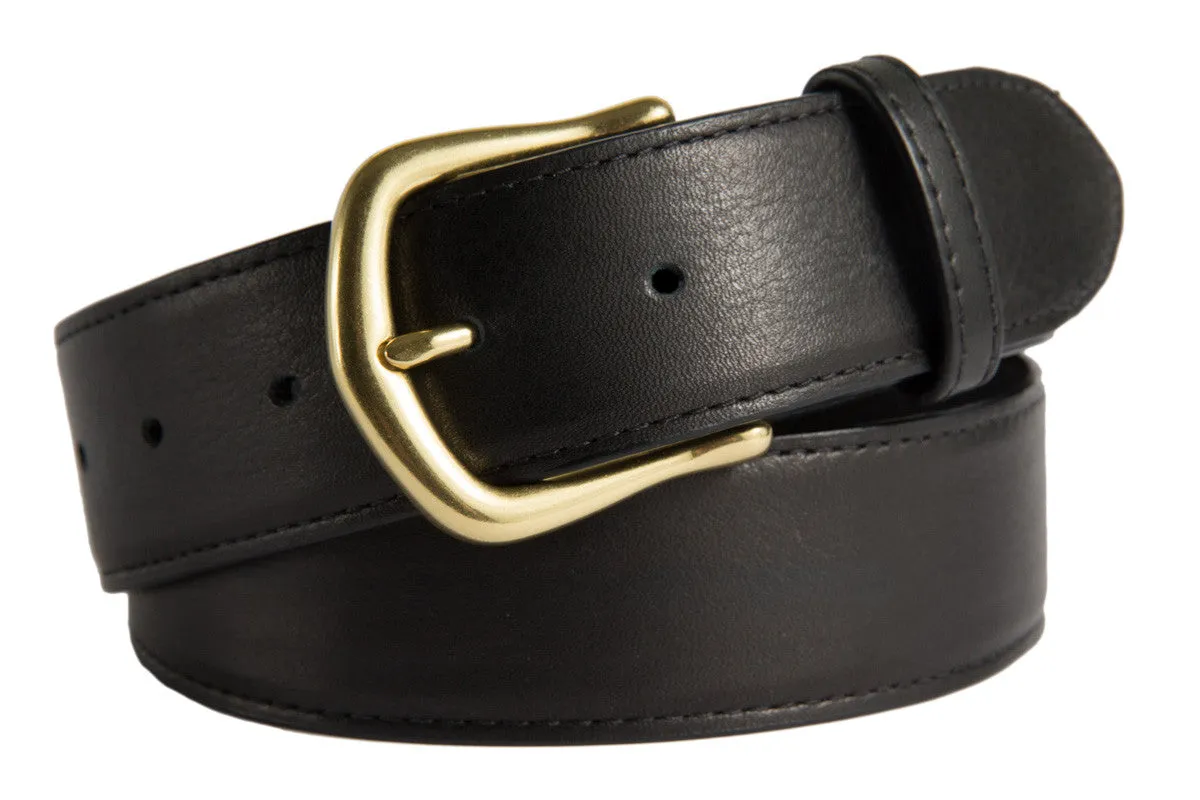 Madison Belt, (1.5") Gold Buckle