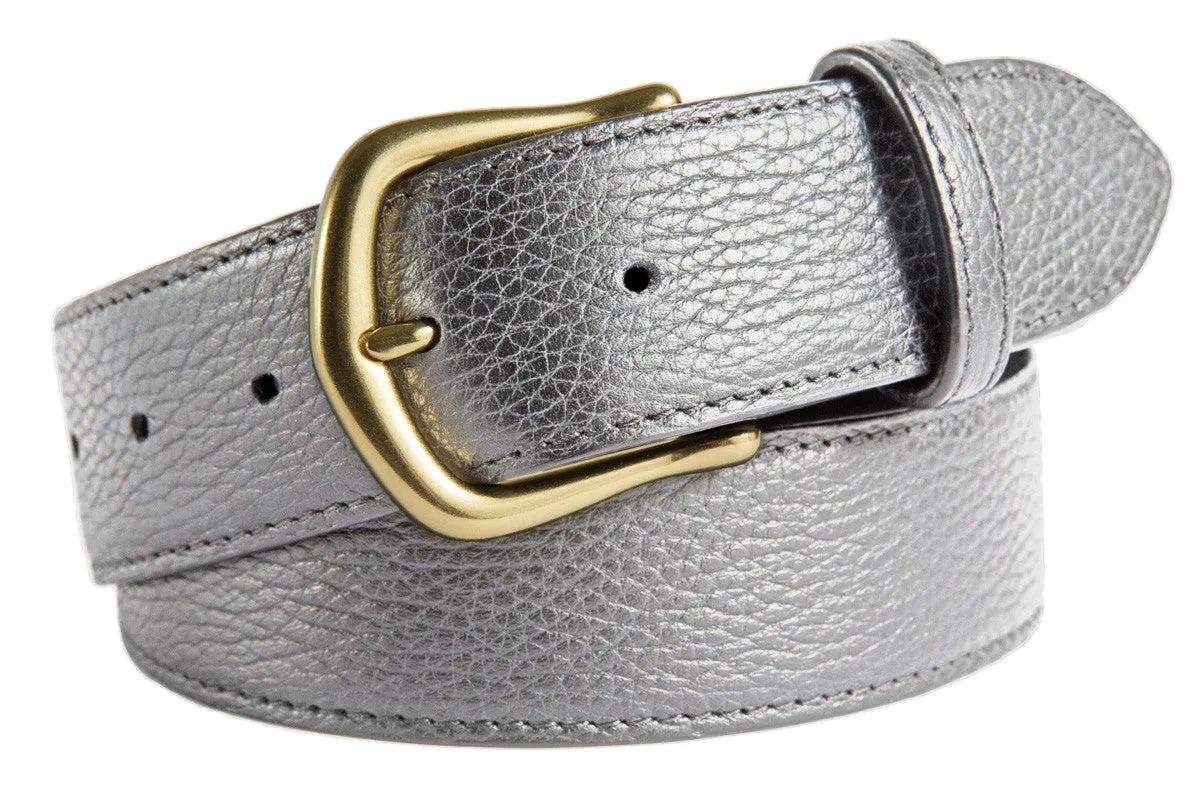 Madison Belt, (1.5") Gold Buckle