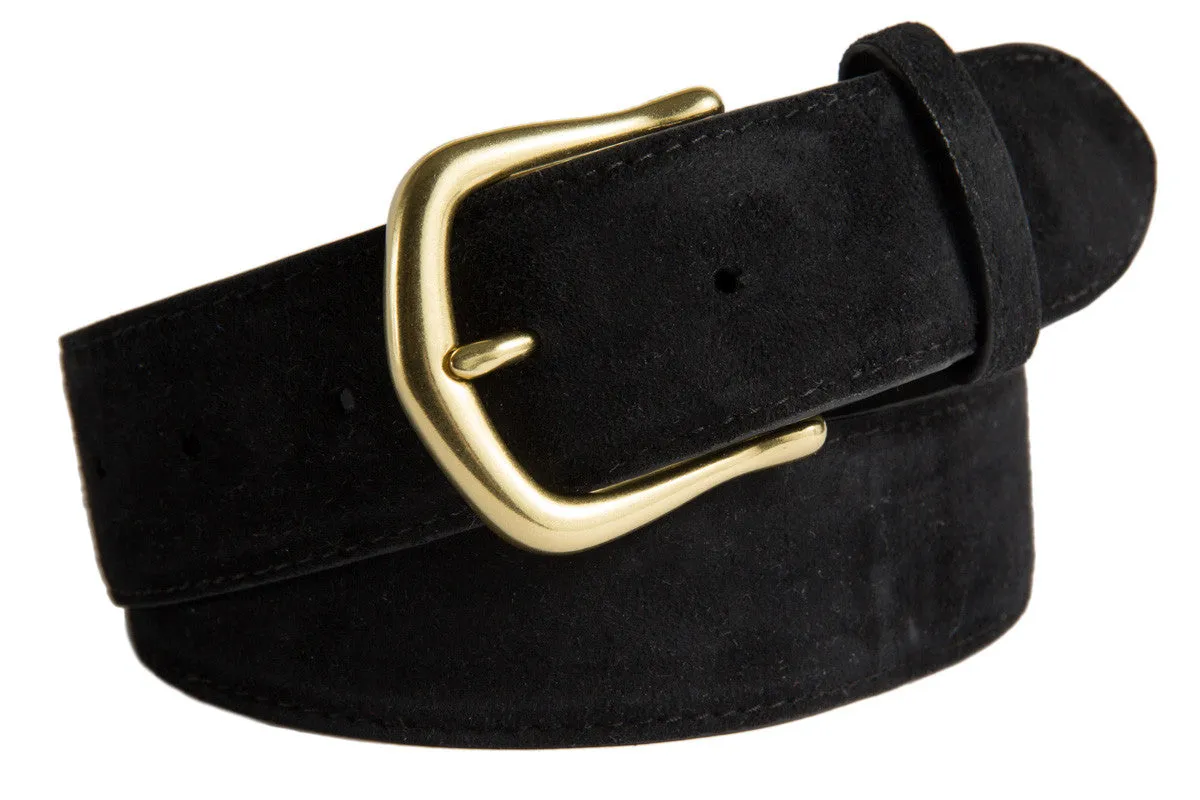 Madison Belt, (1.5") Gold Buckle