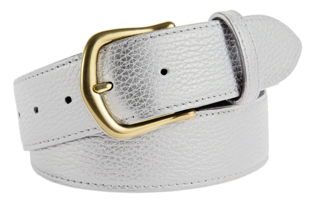 Madison Belt, (1.5") Gold Buckle