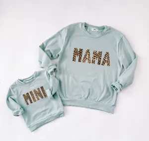 Mama & Mini Mint Matching Sweaters