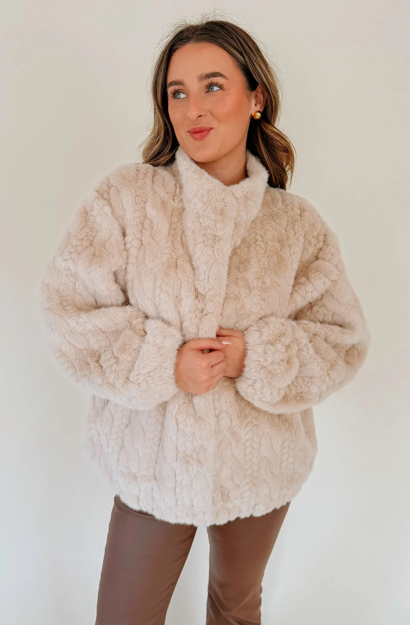 MARTHA FAUX FUR JACKET