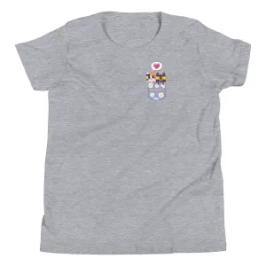 Minecraft Kitten Pocket Kids Premium T-Shirt