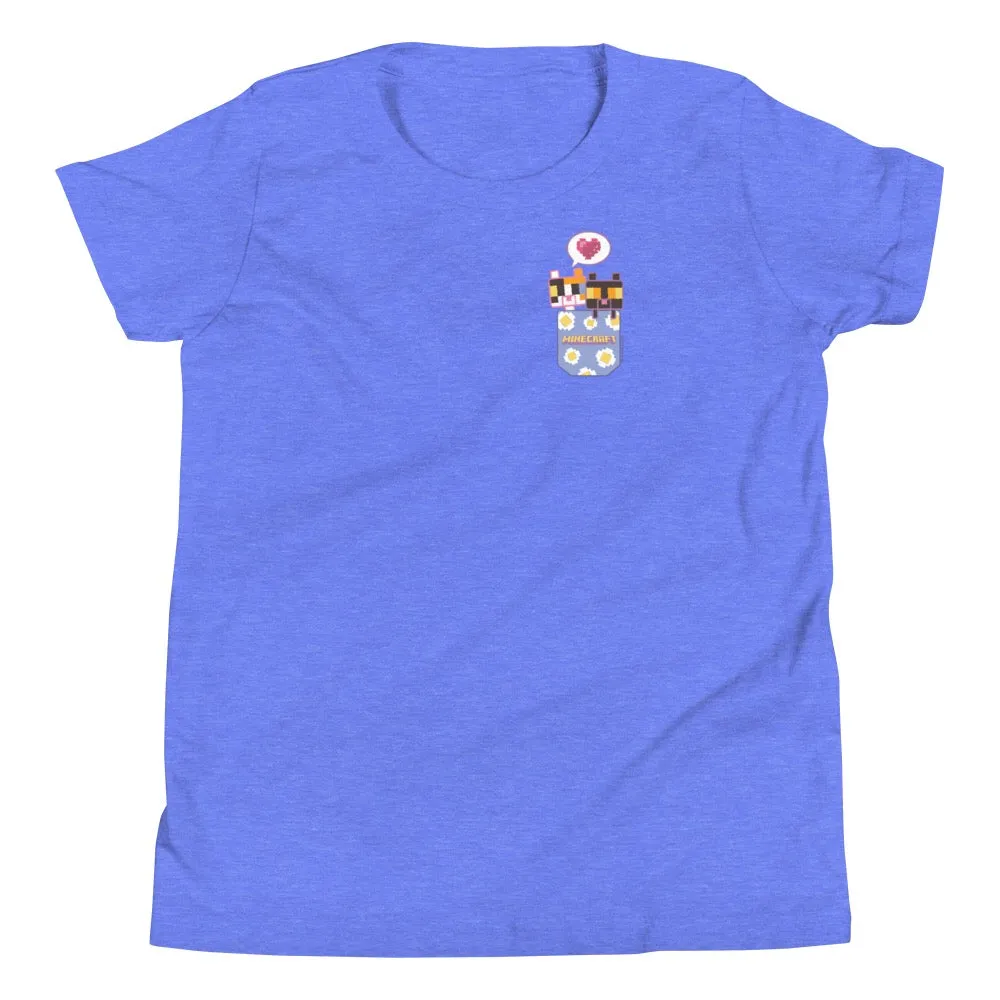 Minecraft Kitten Pocket Kids Premium T-Shirt