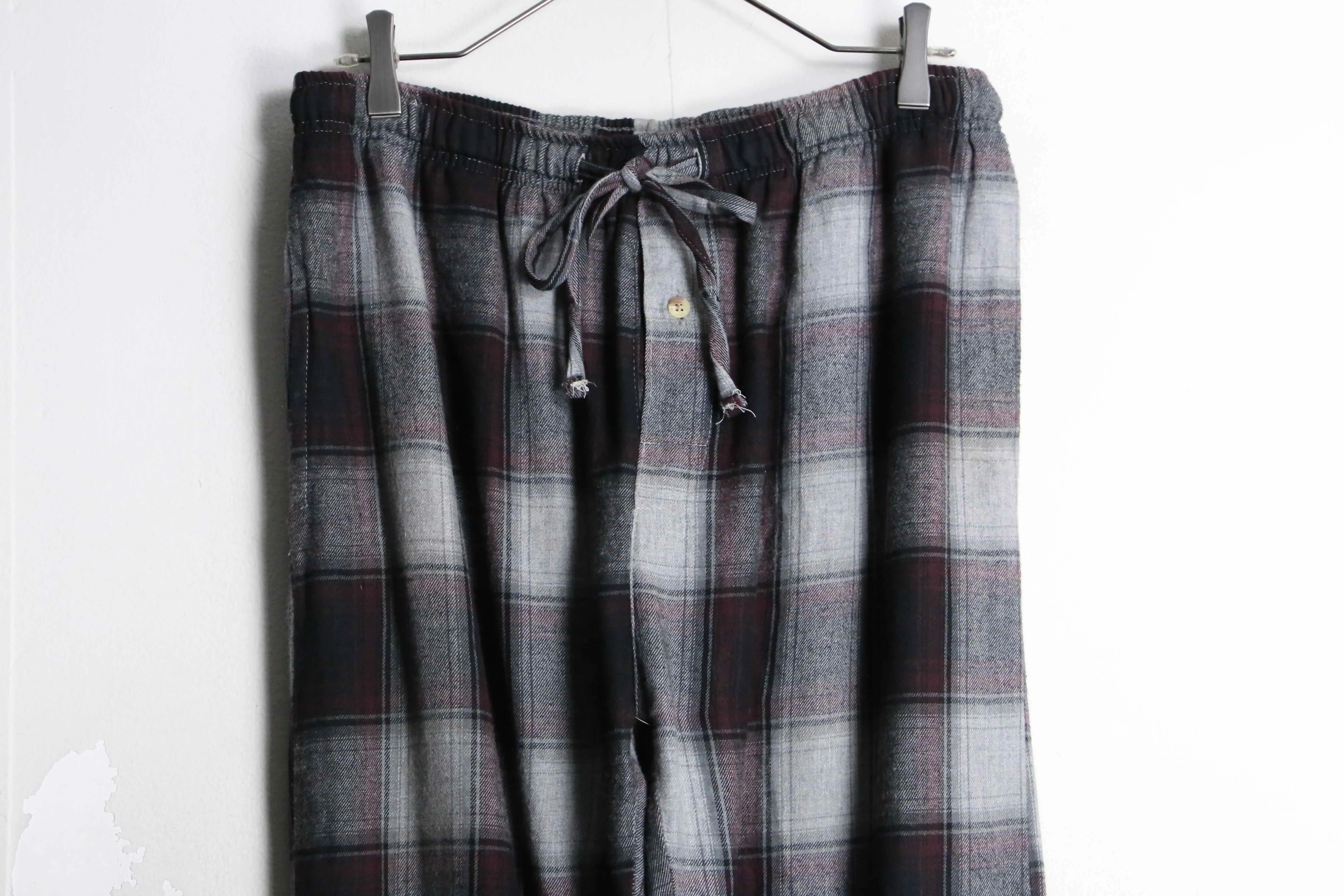 monotone check easy pants