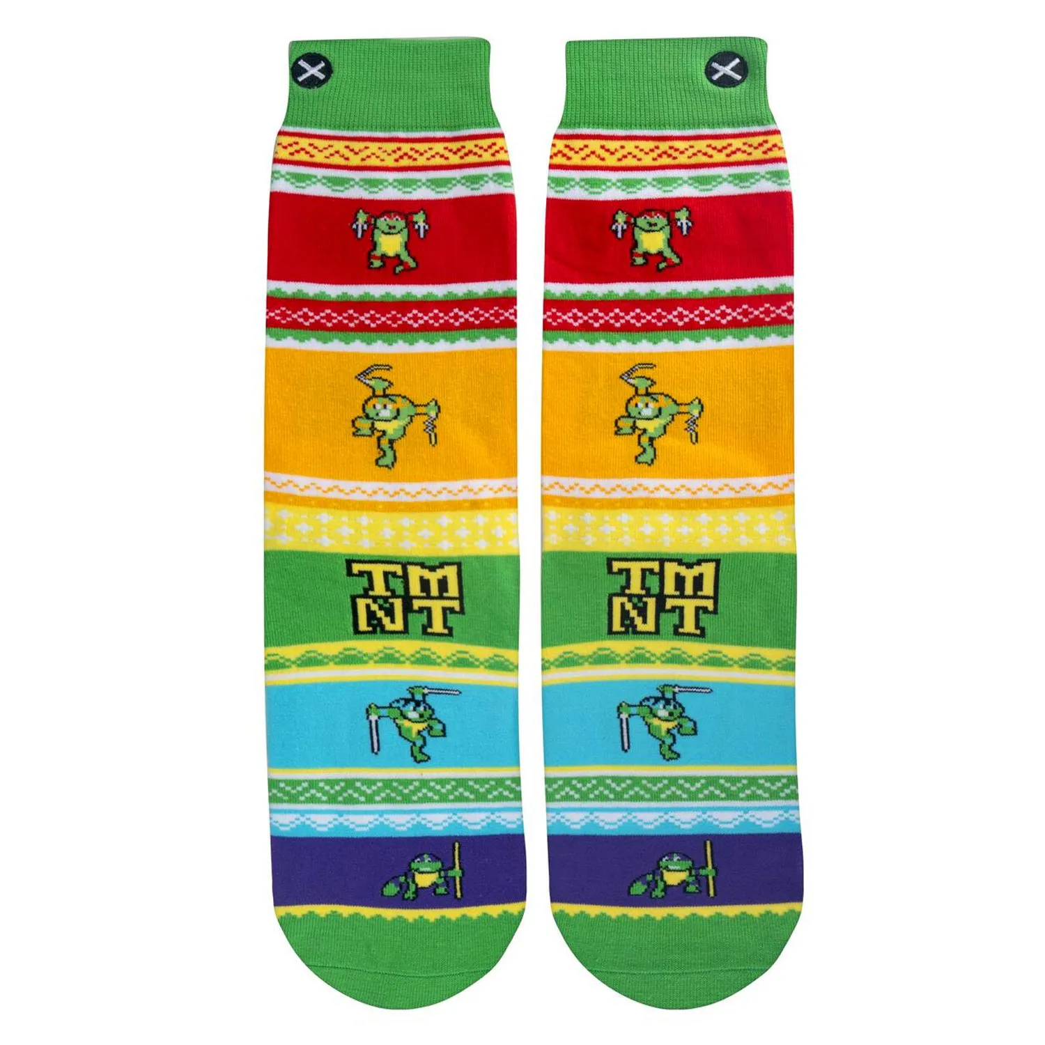 Odd Sox Men's Crew Socks - TMNT Sweater