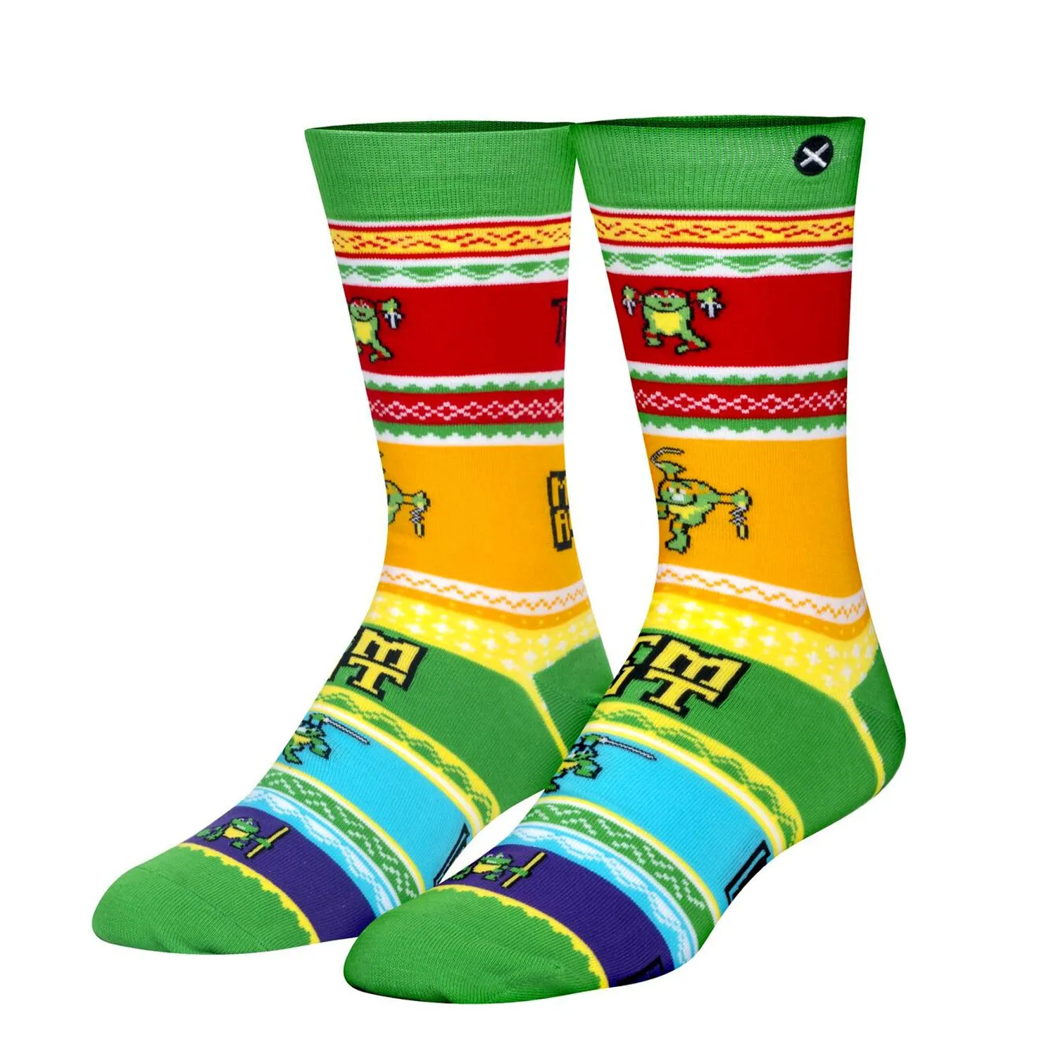 Odd Sox Men's Crew Socks - TMNT Sweater