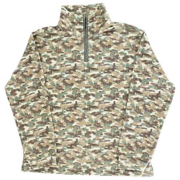 Performance Half Zip - Camo