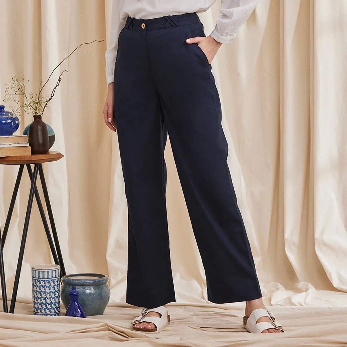 Regal Pants - Organic Cotton Trousers