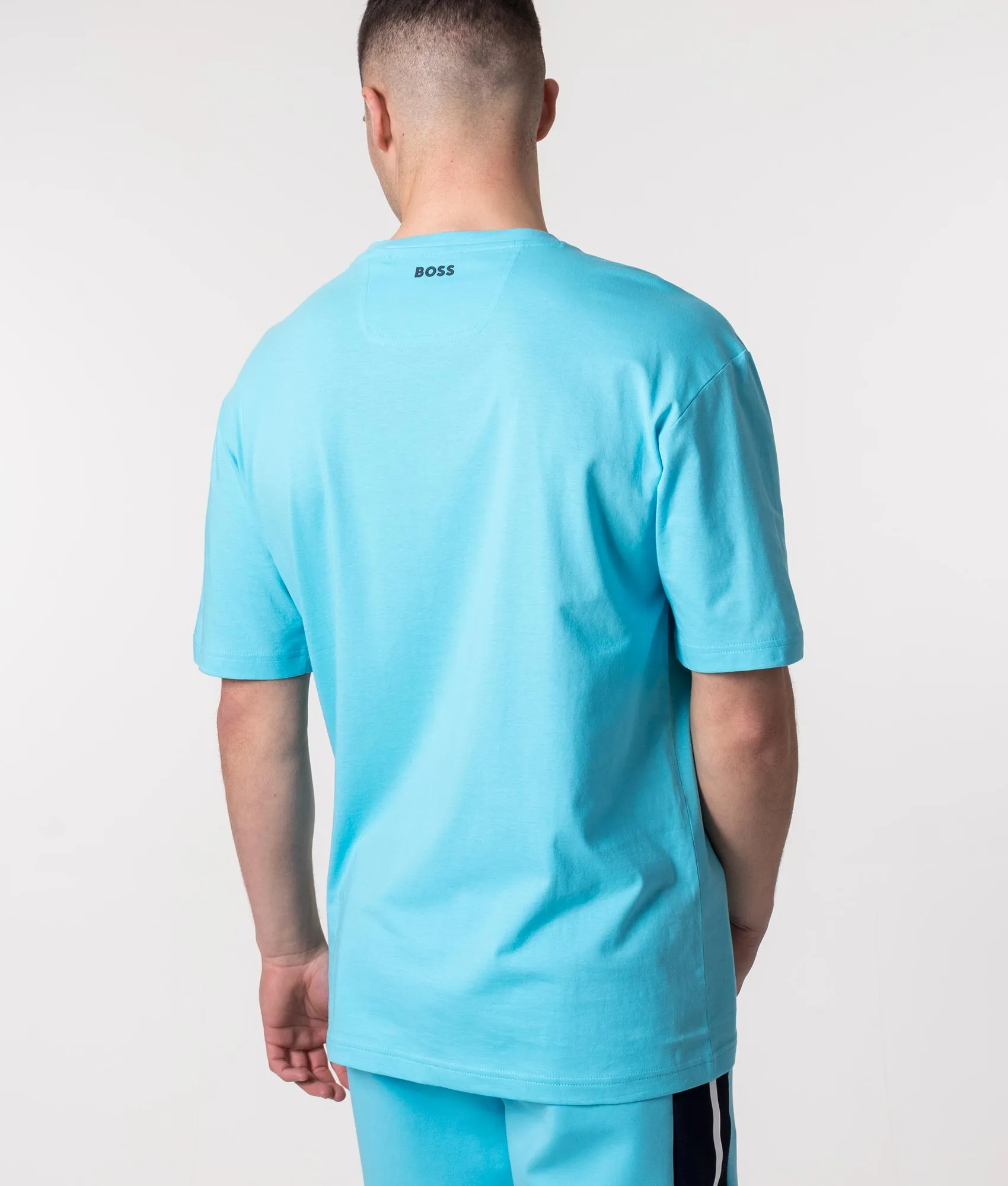 Relaxed Fit  Colour-Block Logo T-Shirt