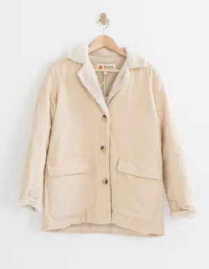 Seagrove Jacket in Sand Cord