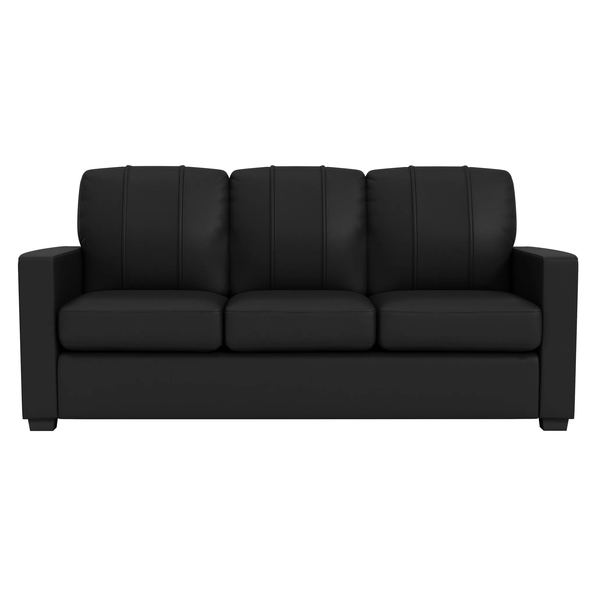 Silver Sofa with Columbus Blue Jackets Logo