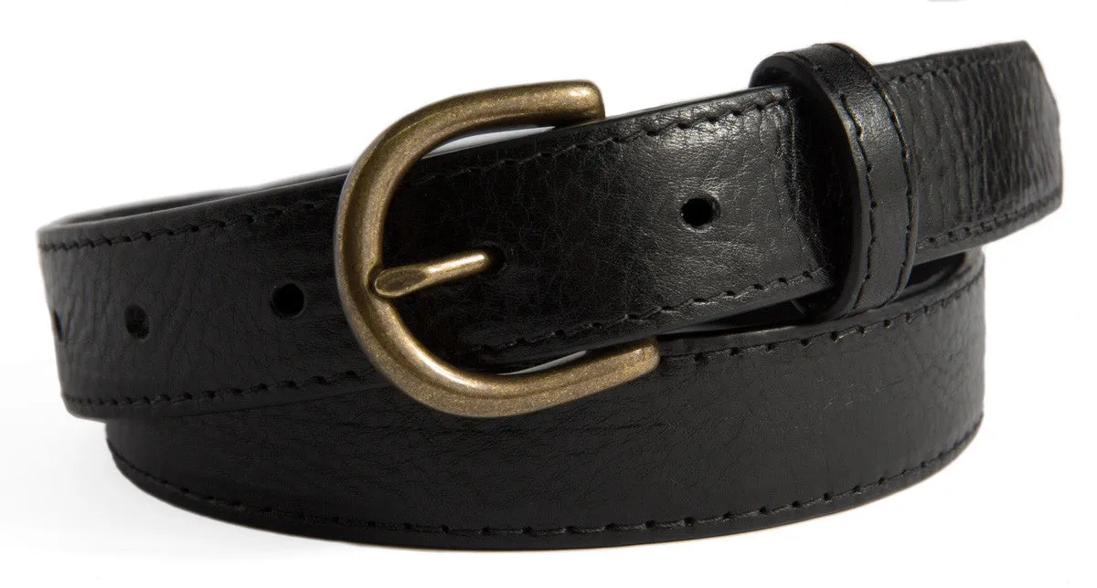 Soho Belt, (1") Antiqued Brass Buckle