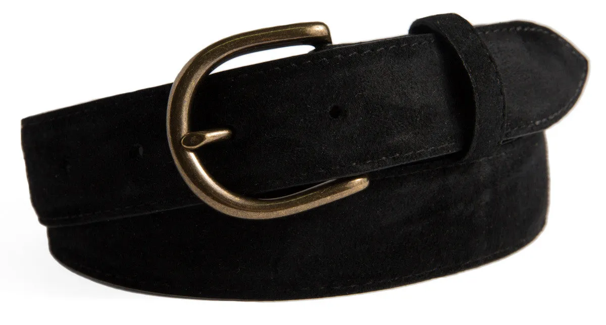 Soho Belt, (1") Antiqued Brass Buckle