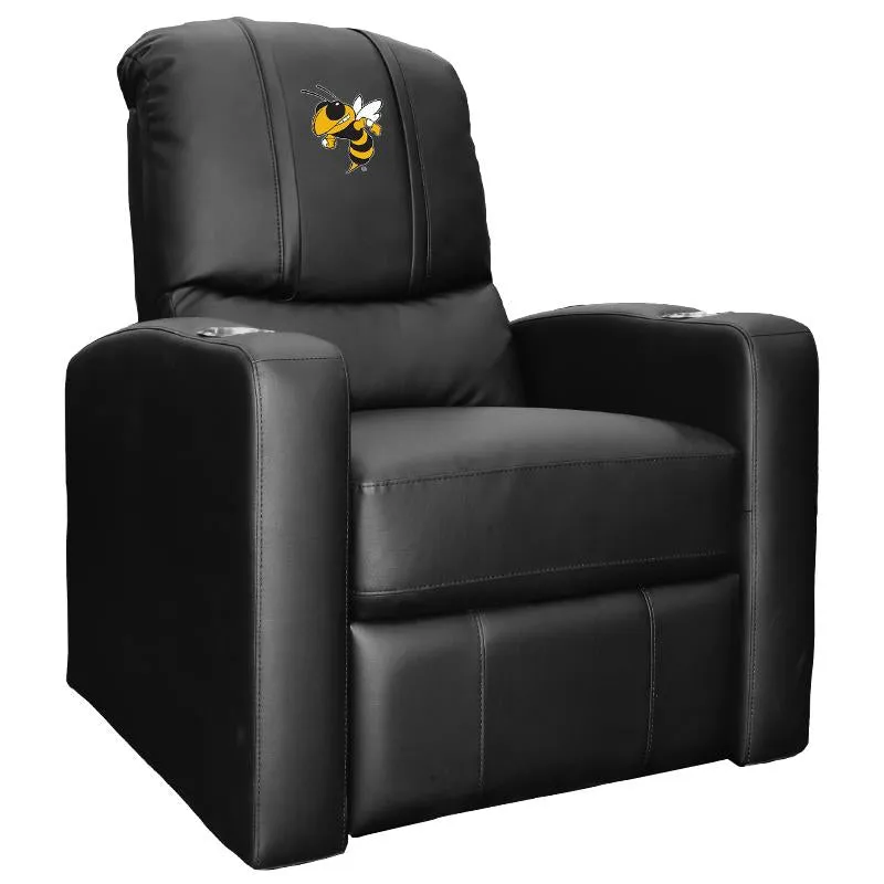 Stealth Recliner with Georgia Tech Yellow Jackets Buzz Logo