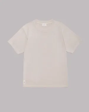 The Beige Embroidered Logo T-shirt