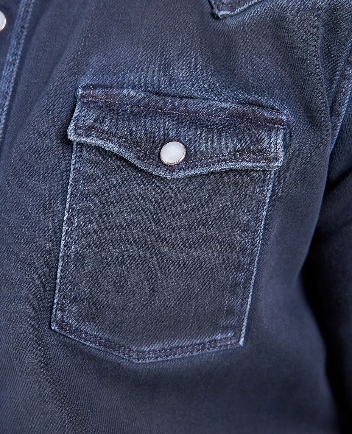 The Roper - Denim Workshirt - Dark Blue